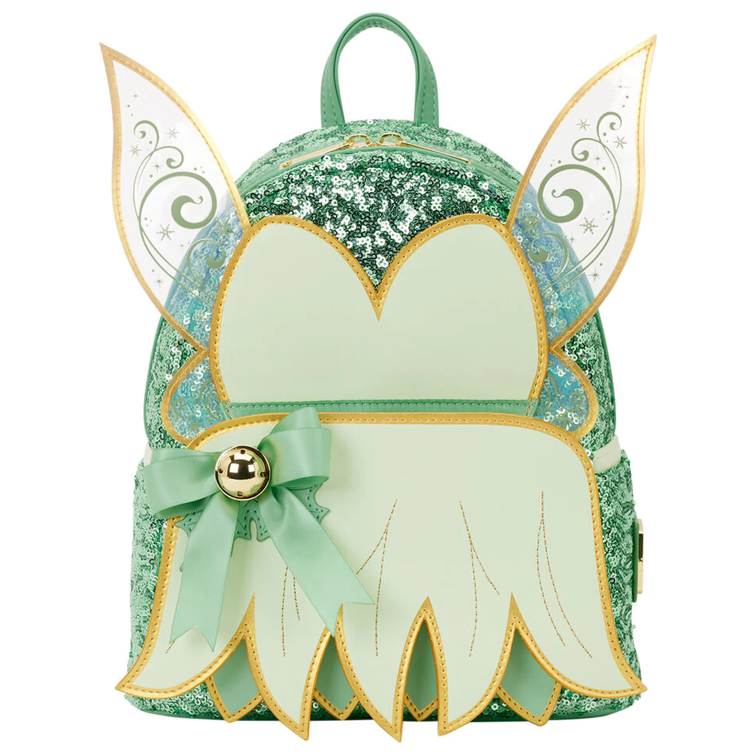 Loungefly Disney Peter Pan Tinker Bell Holiday ghiozdan 26cm poza produsului