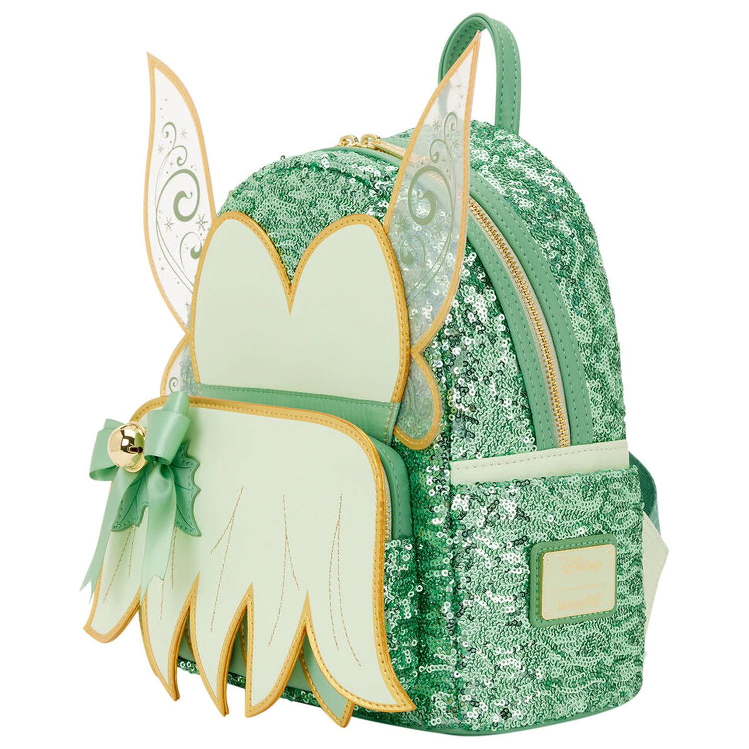 Loungefly Disney Peter Pan Tinker Bell Holiday ghiozdan 26cm poza produsului