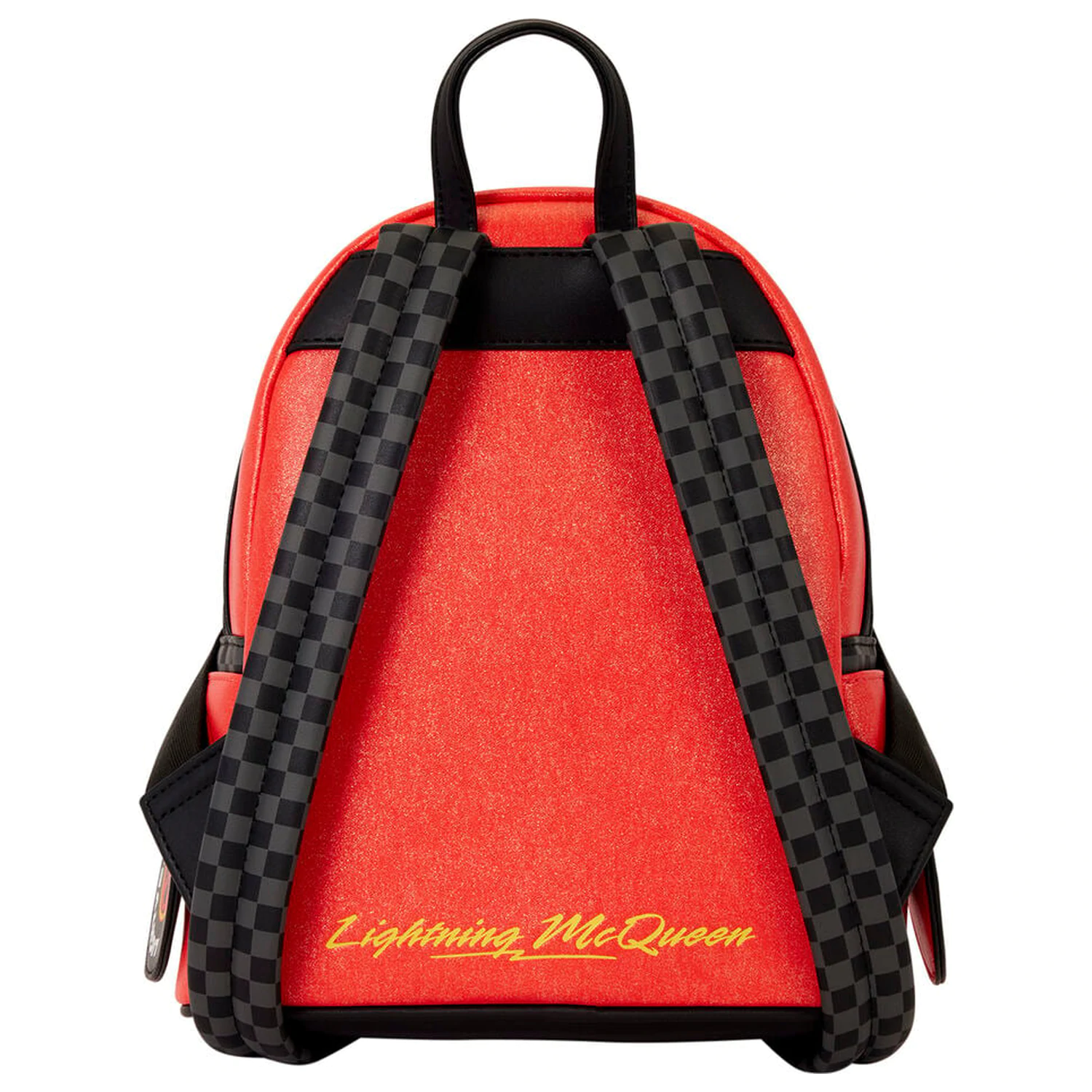 Loungefly Disney Pixar Cars 20th Anniversary Lightning McQueen Metallic Light-Up rucsac 26cm poza produsului