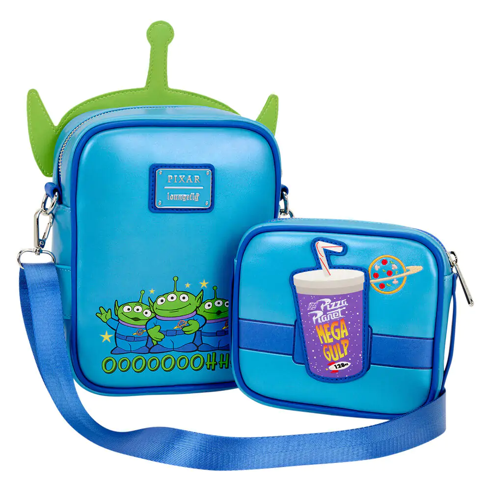 Loungefly Disney Pixar Toy Story 30th Anniversary Aliens geanta de umar poza produsului