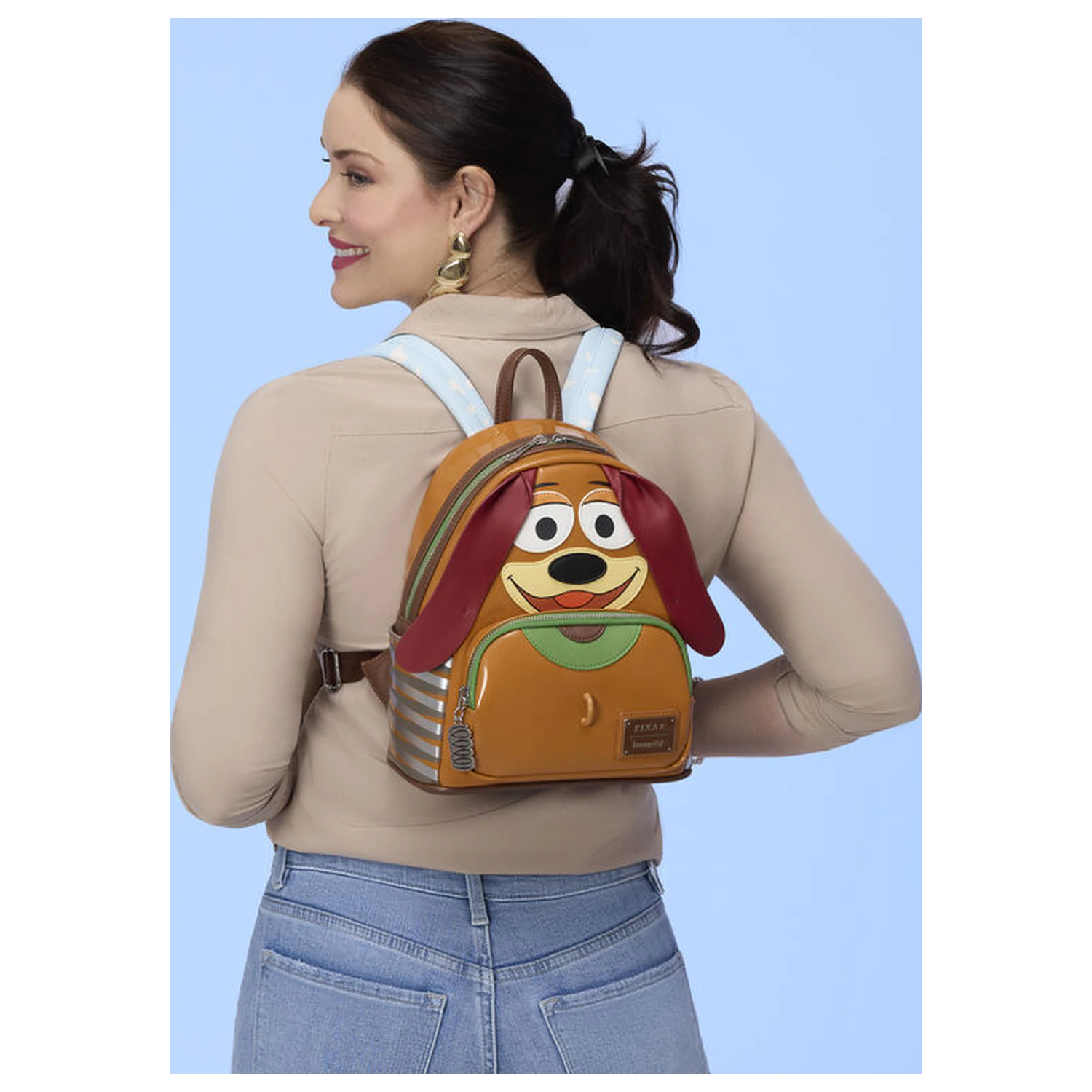 Loungefly Disney Pixar Toy Story rucsac Slinky Dog 26 cm poza produsului