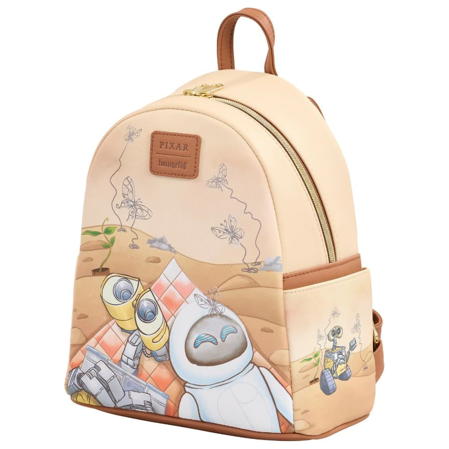 Loungefly Disney Pixar Wall-E & Eve Day Dreaming Scene rucsac 26 cm poza produsului