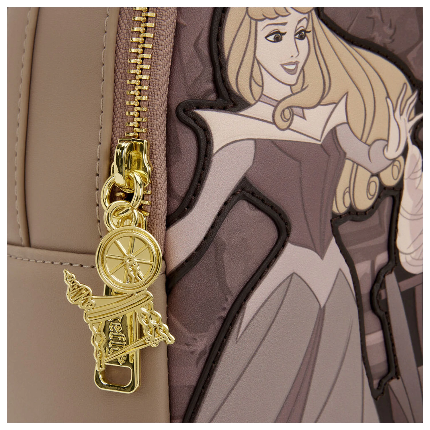 Loungefly Disney Sleeping Beauty & Maleficent Spinning Wheel rucsac 26 cm poza produsului