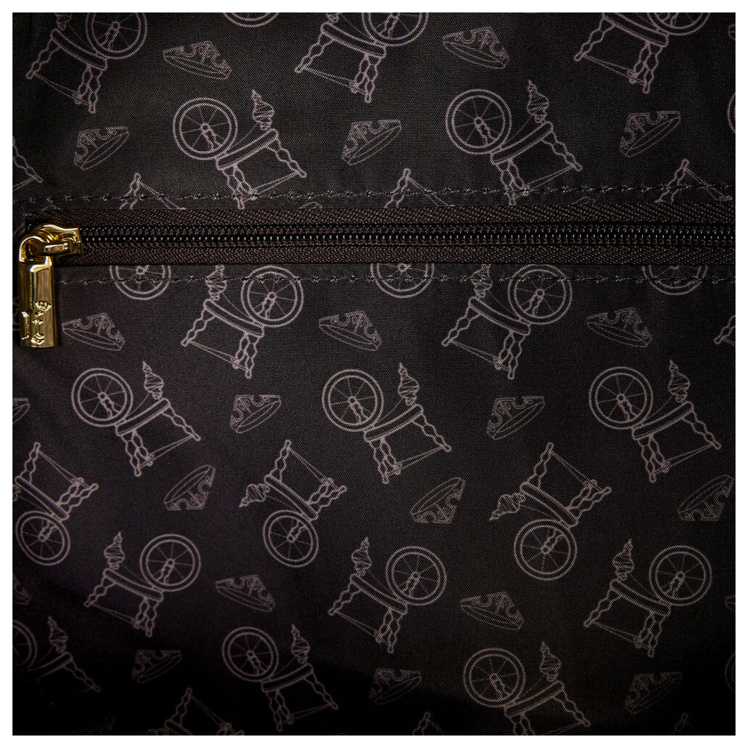 Loungefly Disney Sleeping Beauty & Maleficent Spinning Wheel rucsac 26 cm poza produsului