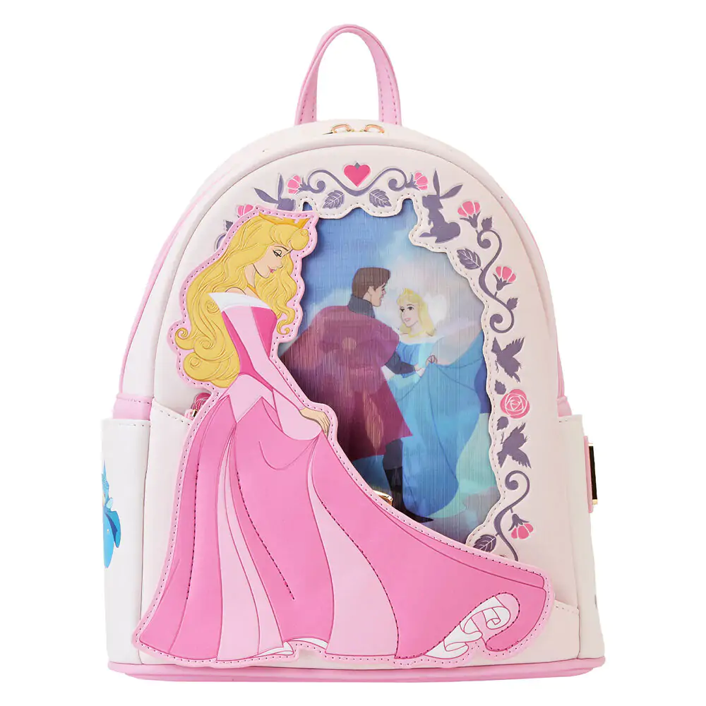 Rucsac lenticular Loungefly Disney Sleeping Beauty 26 cm poza produsului