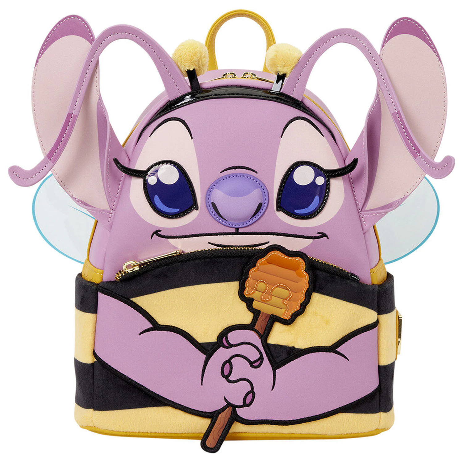 Loungefly Disney Stitch Angel Bumblebee rucsac 26cm poza produsului