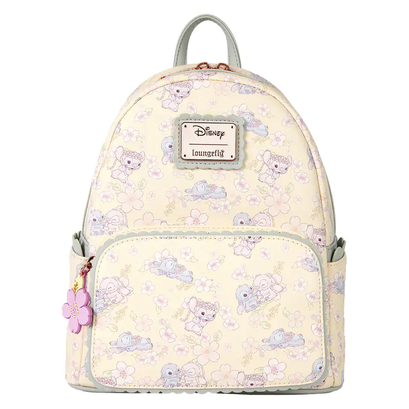 Rucsac Loungefly Disney Stitch Cherry Blossom 26cm poza produsului
