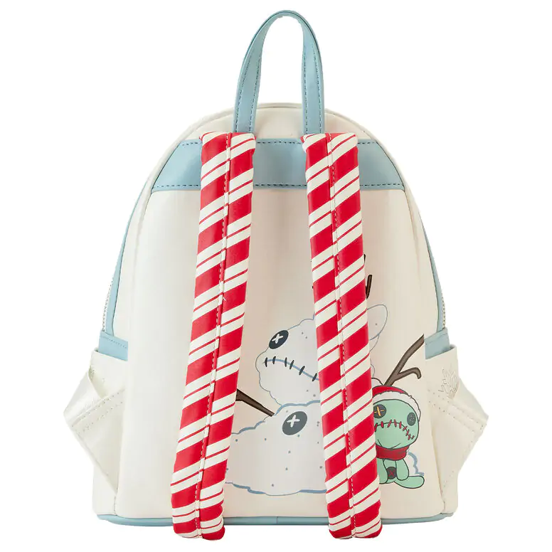 Loungefly Disney Stitch Holiday Snow Angel rucsac cu sclipici 26cm poza produsului