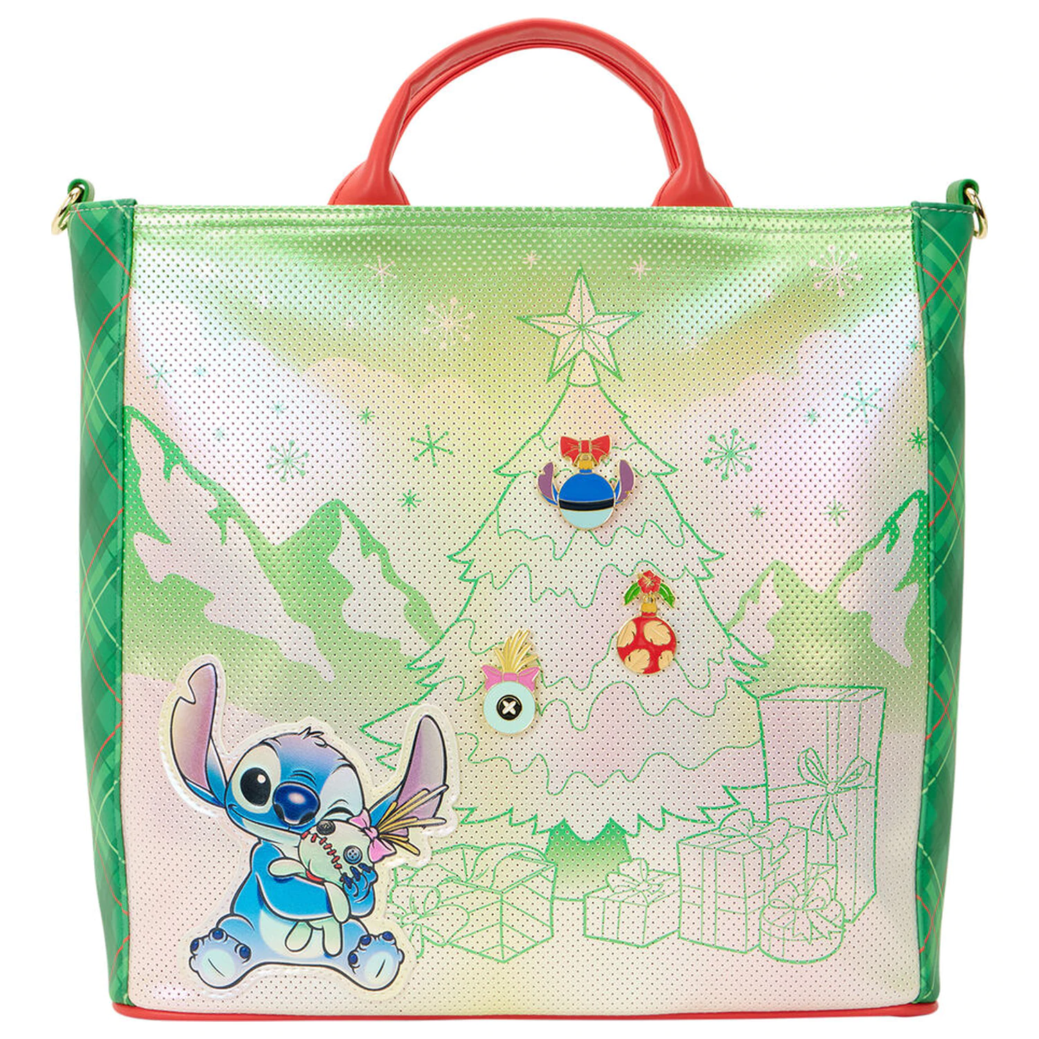 Loungefly Disney Stitch Geanta Holiday poza produsului