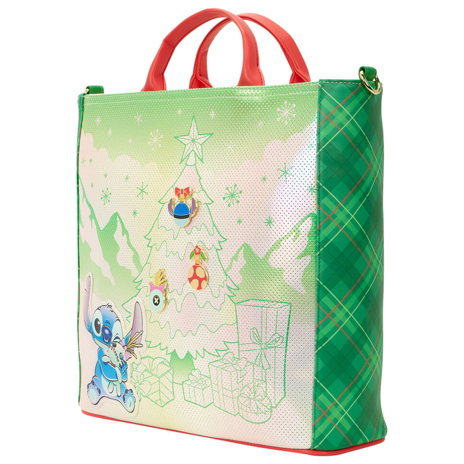 Loungefly Disney Stitch Geanta Holiday poza produsului