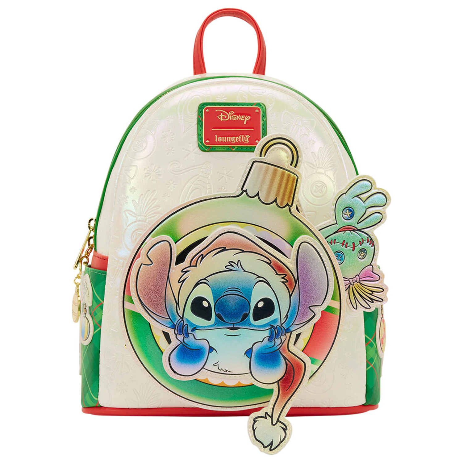 Loungefly Disney Stitch Holiday rucsac 26cm poza produsului
