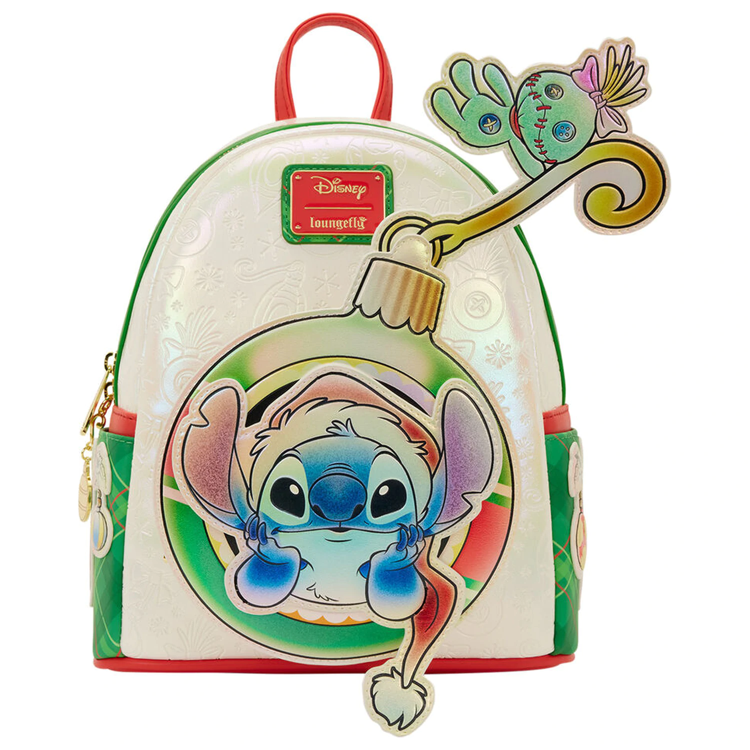 Loungefly Disney Stitch Holiday rucsac 26cm poza produsului