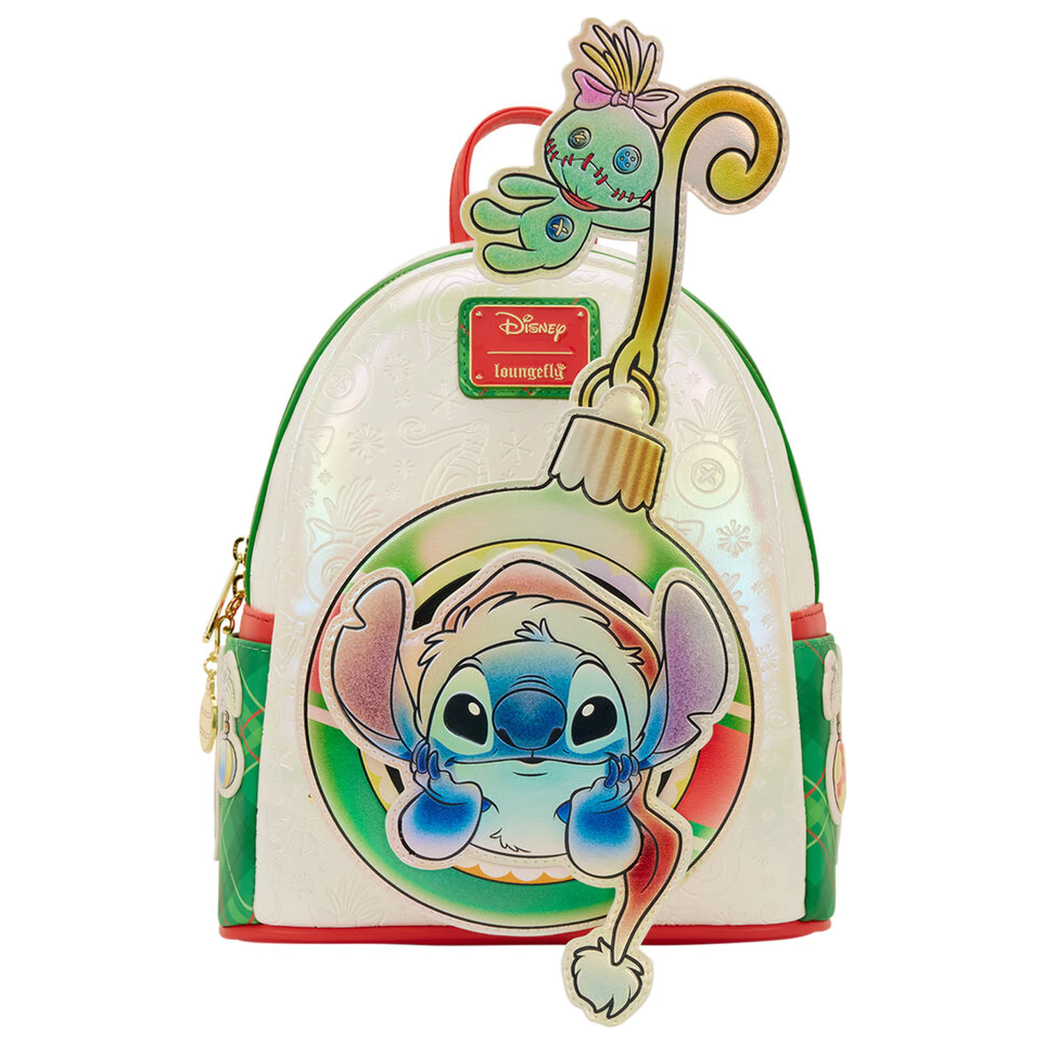 Loungefly Disney Stitch Holiday rucsac 26cm poza produsului