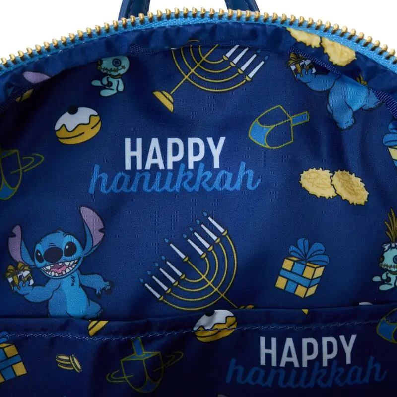 Loungefly Disney Stitch rucsac Menorah poza produsului