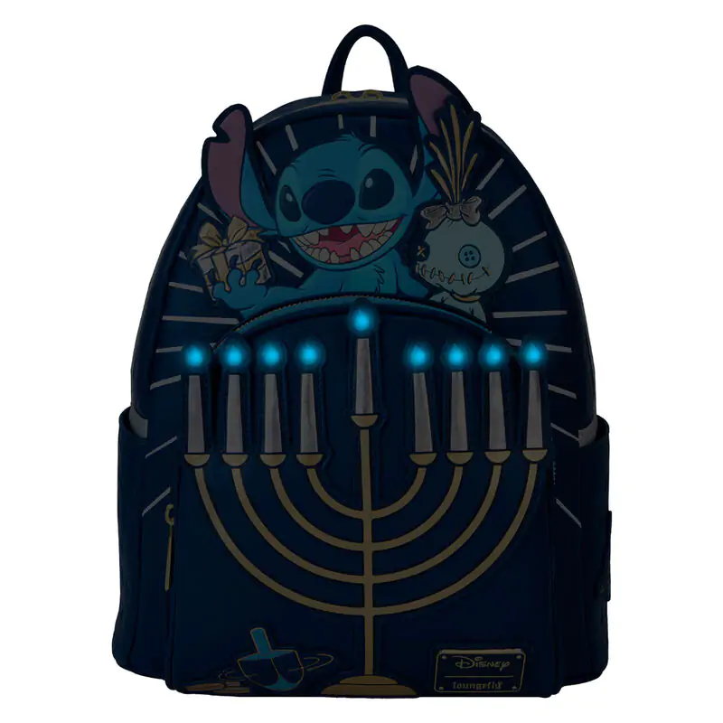 Loungefly Disney Stitch rucsac Menorah poza produsului