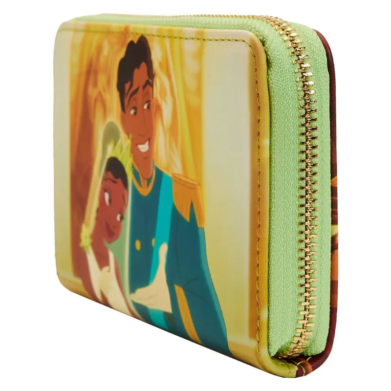 Loungefly Disney The Princess and the Frog Scenă cu Prințese portofel poza produsului