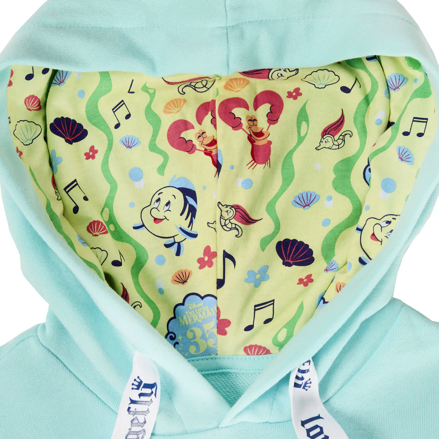 Loungefly Disney The Little Mermaid 35th Anniversary hanorac cu gluga poza produsului