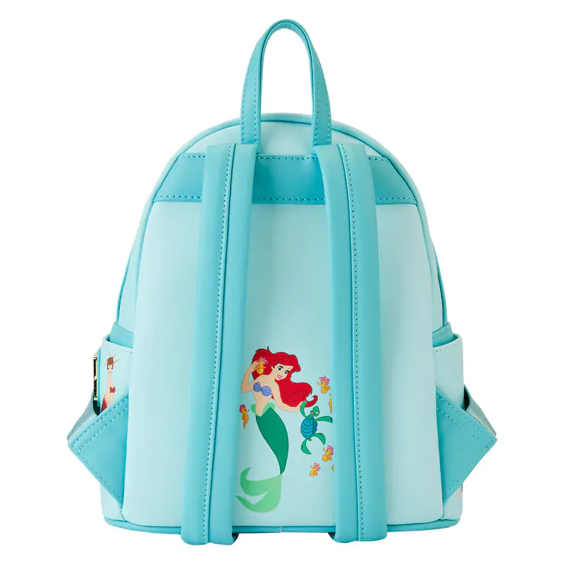Rucsac lenticular Loungefly Disney The Little Mermaid Ariel Princess 26 cm poza produsului