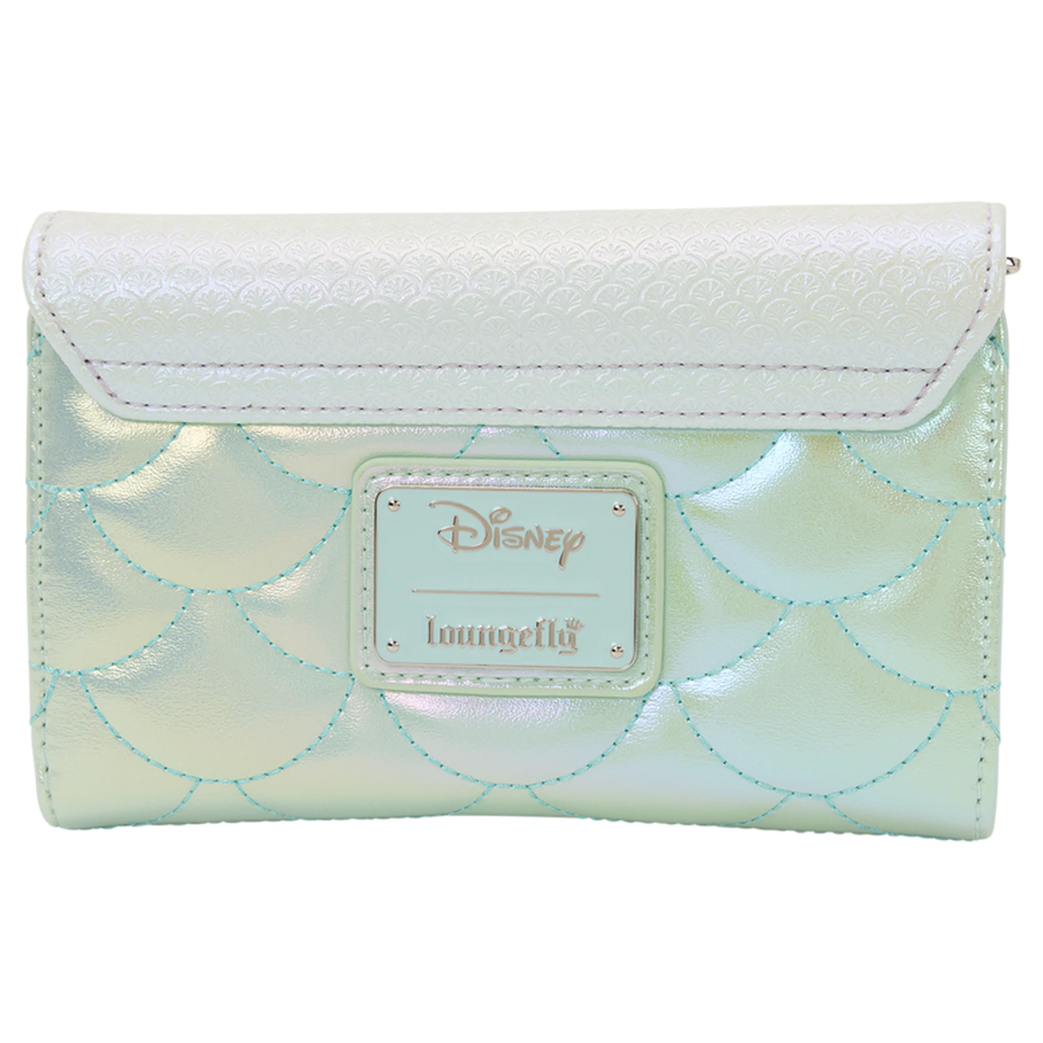 Loungefly Disney The Little Mermaid Iridescent Pearl portofel cu clapetă poza produsului
