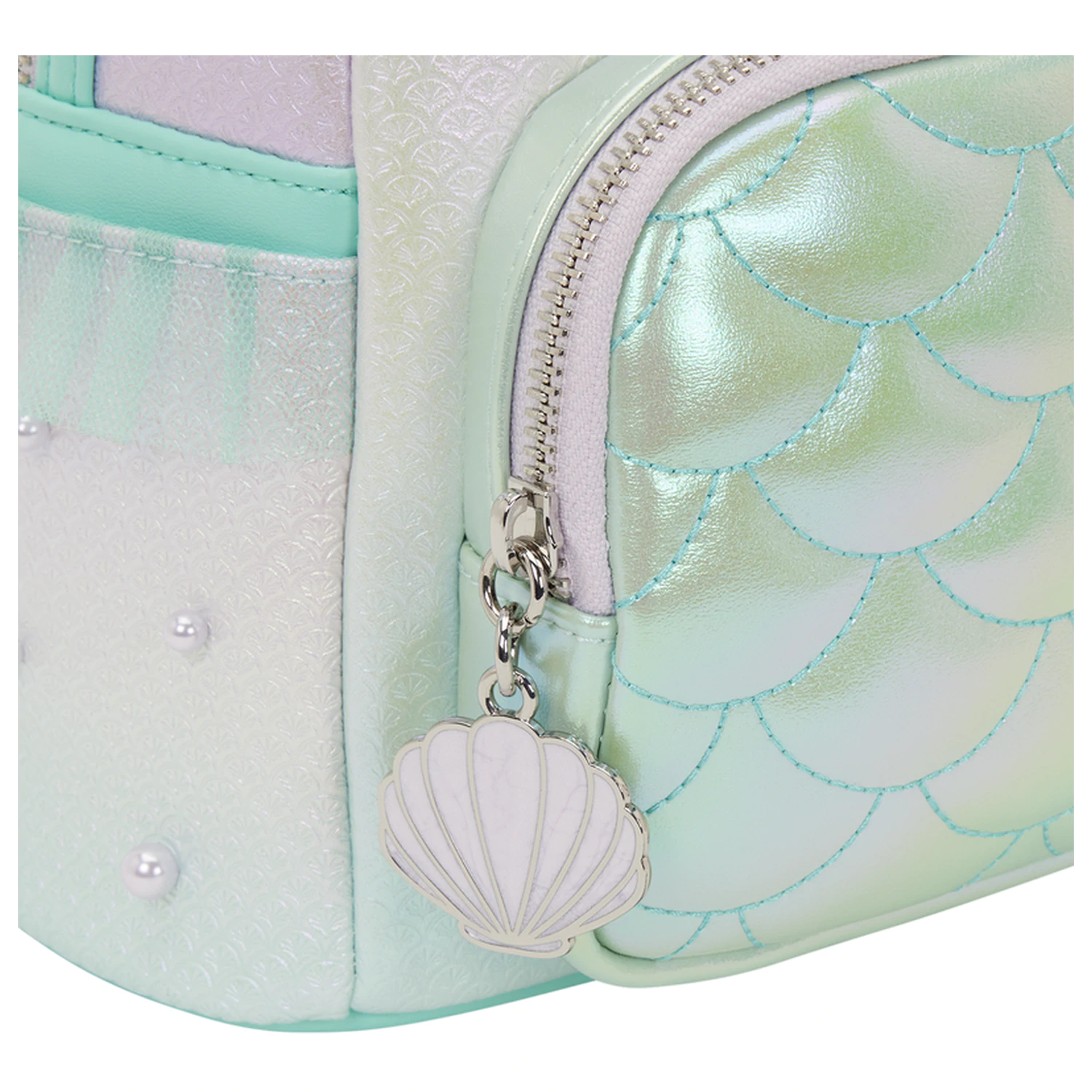 Loungefly Disney The Little Mermaid Iridescent Pearl rucsac 26cm poza produsului