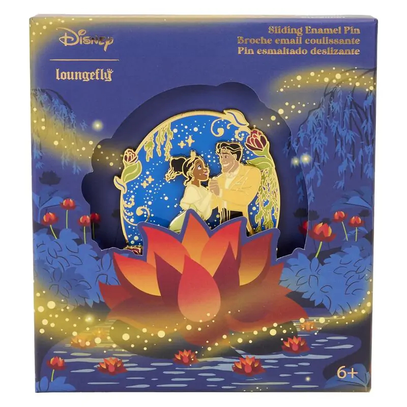 Loungefly Disney The Princess and the Frog 15th Anniversary pin emailat poza produsului