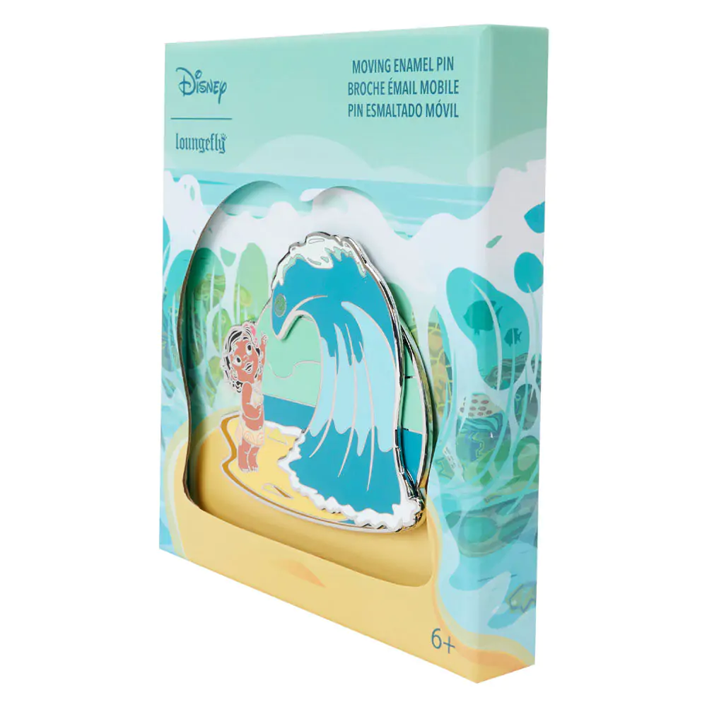 Loungefly Disney Vaiana Moana Ocean Waves pin ac poza produsului