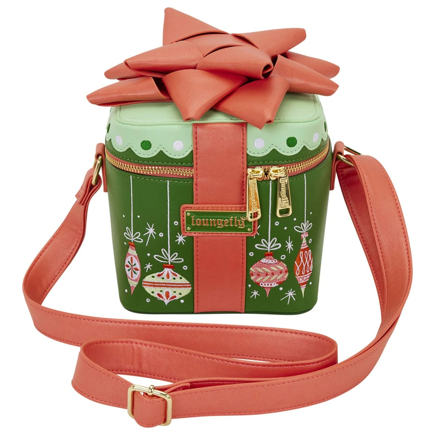 Loungefly Geantă Crossbody Figural Holiday Gift poza produsului