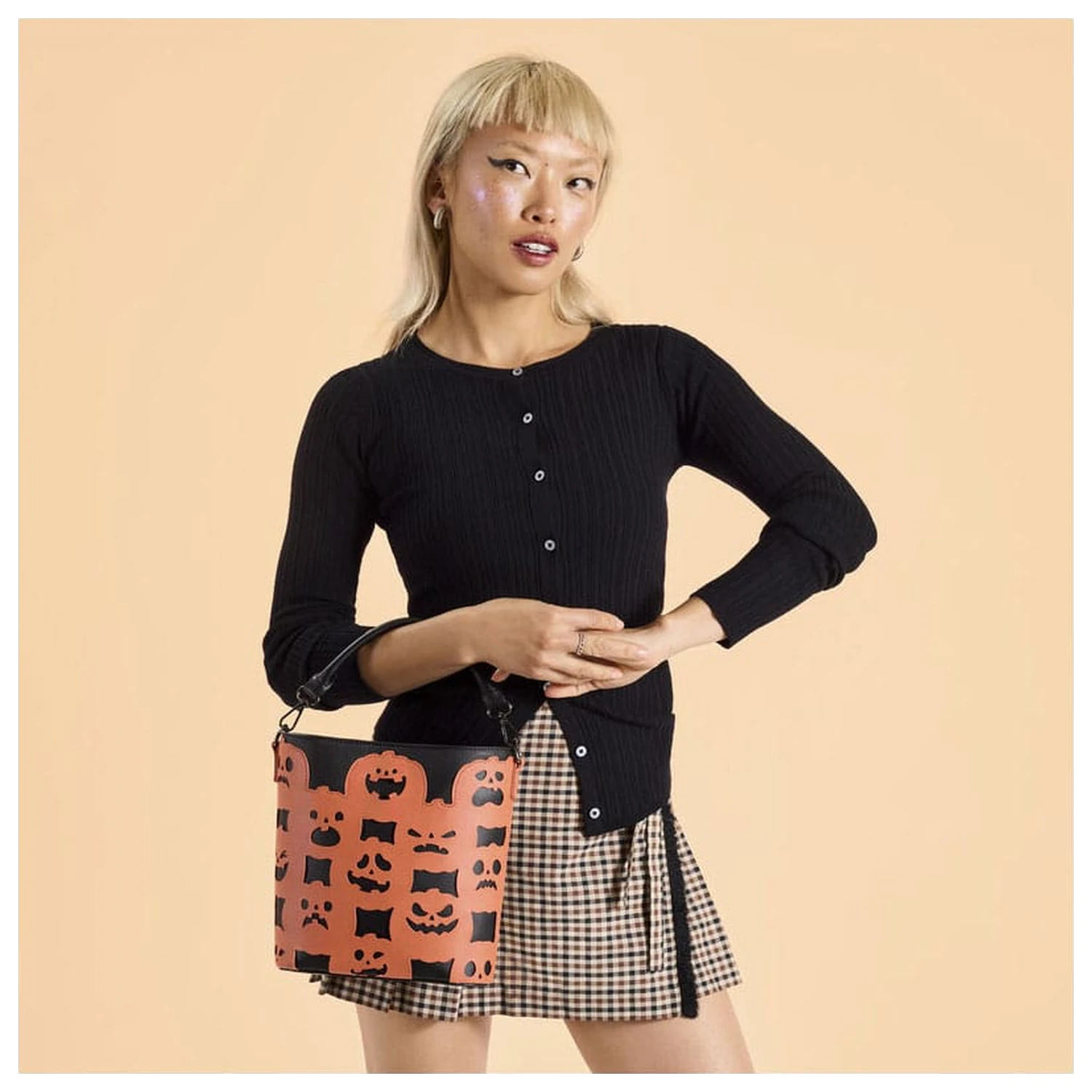 Loungefly Crossbody Figural Pumpkin poza produsului