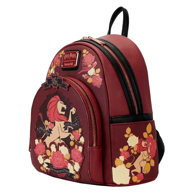 Loungefly Harry Potter Gryffindor House rucsac floral 26cm poza produsului