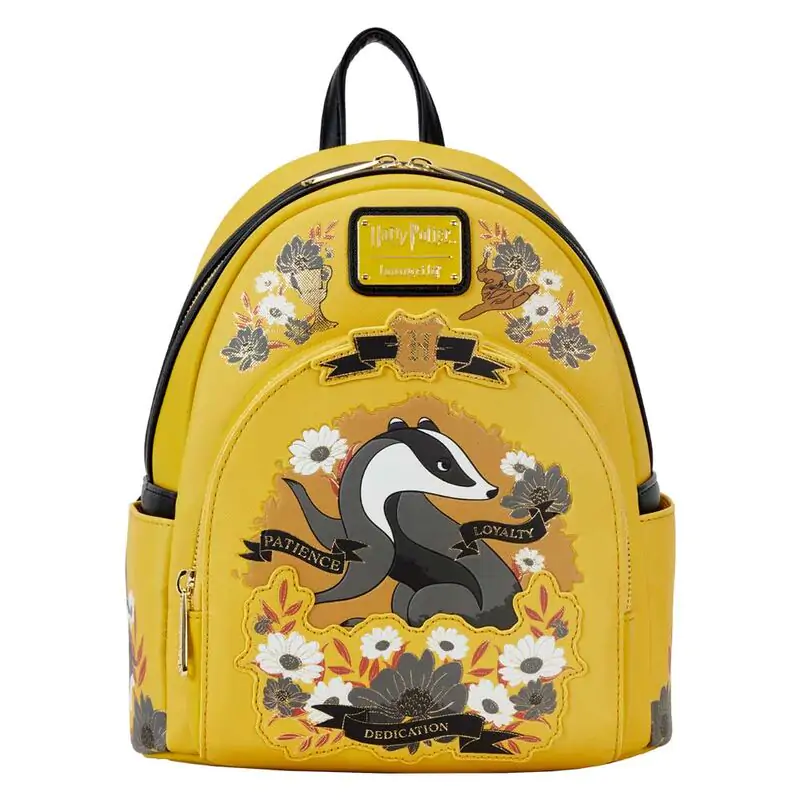 Loungefly Harry Potter Hufflepuff House rucsac floral 26cm poza produsului