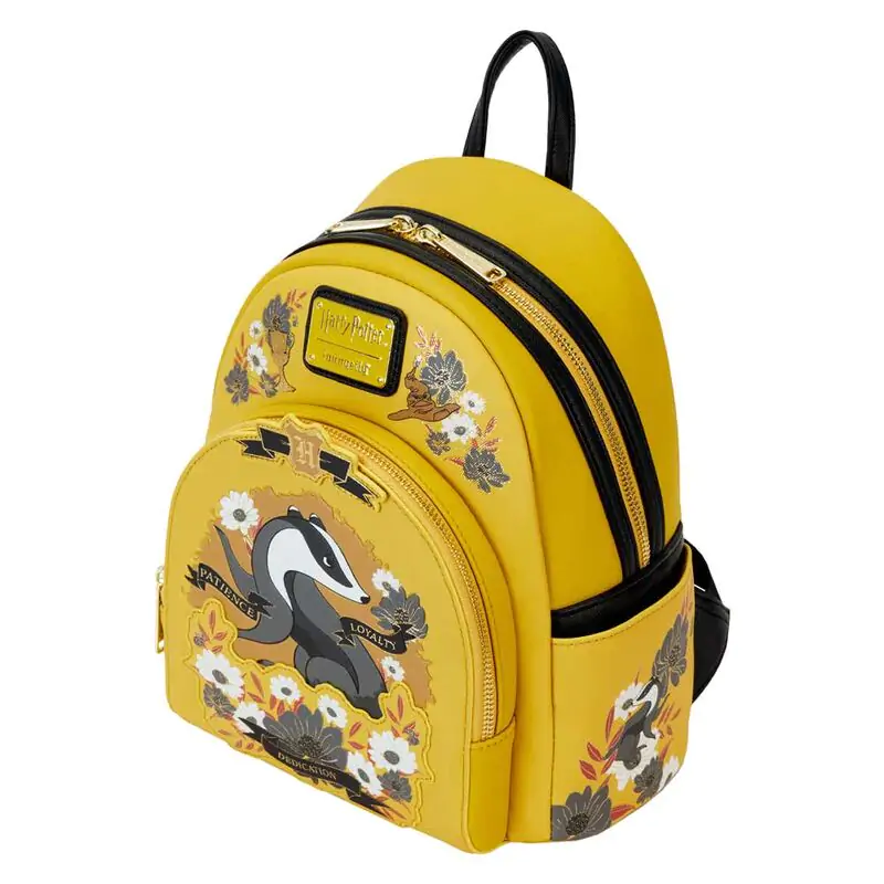 Loungefly Harry Potter Hufflepuff House rucsac floral 26cm poza produsului