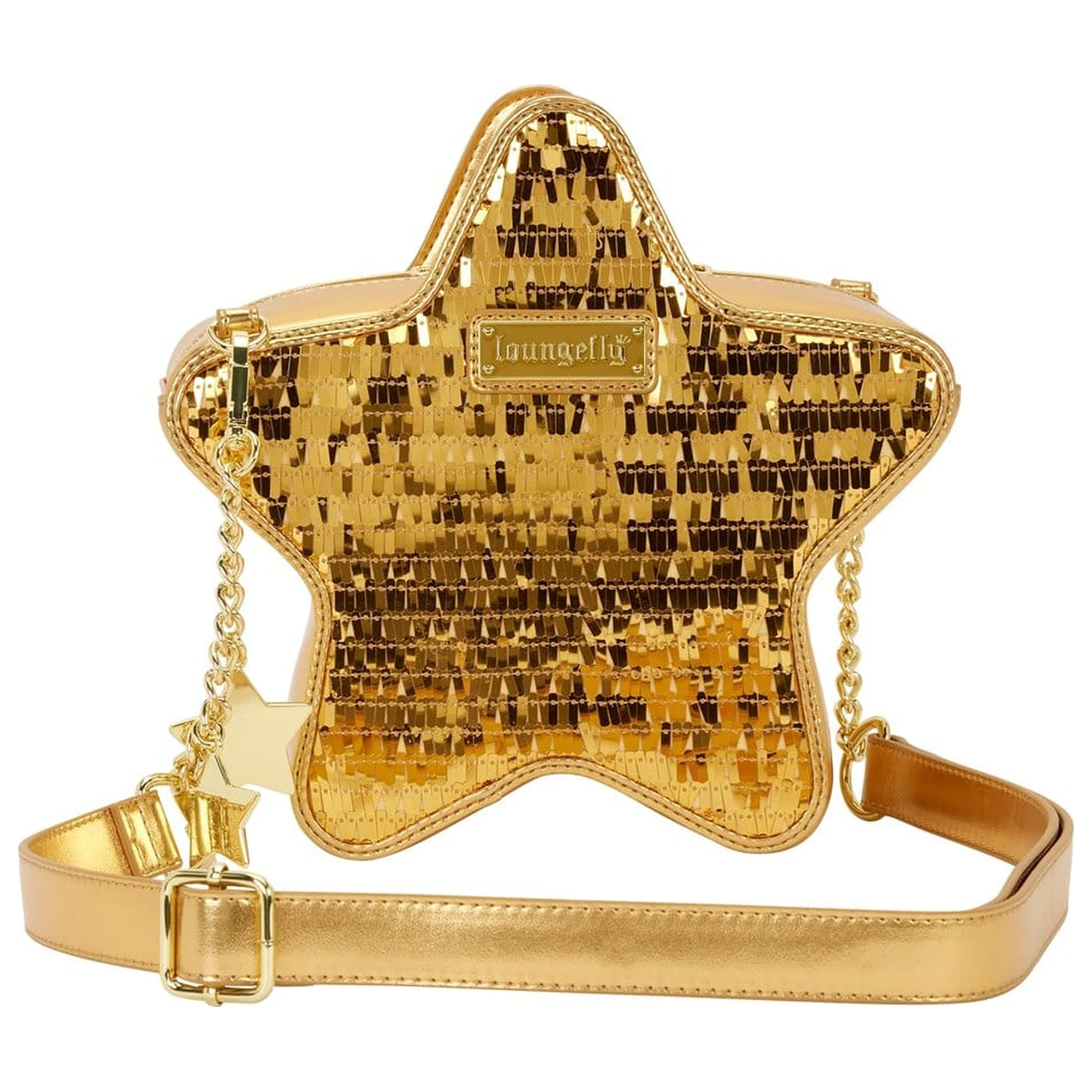 Loungefly Geanta Crossbody Gold Stars poza produsului
