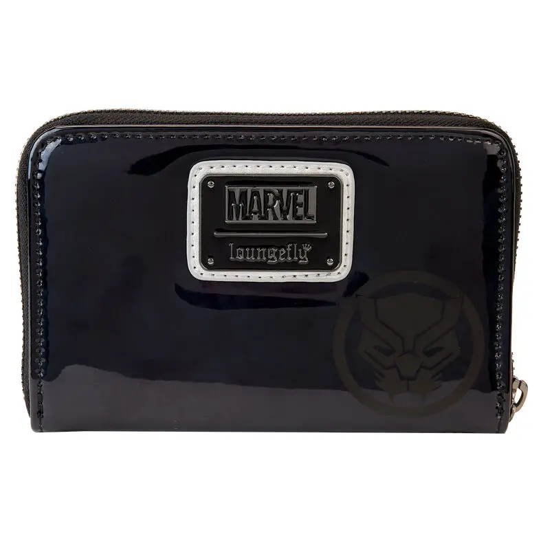 Loungefly Marvel Black Panther portofel metalic poza produsului