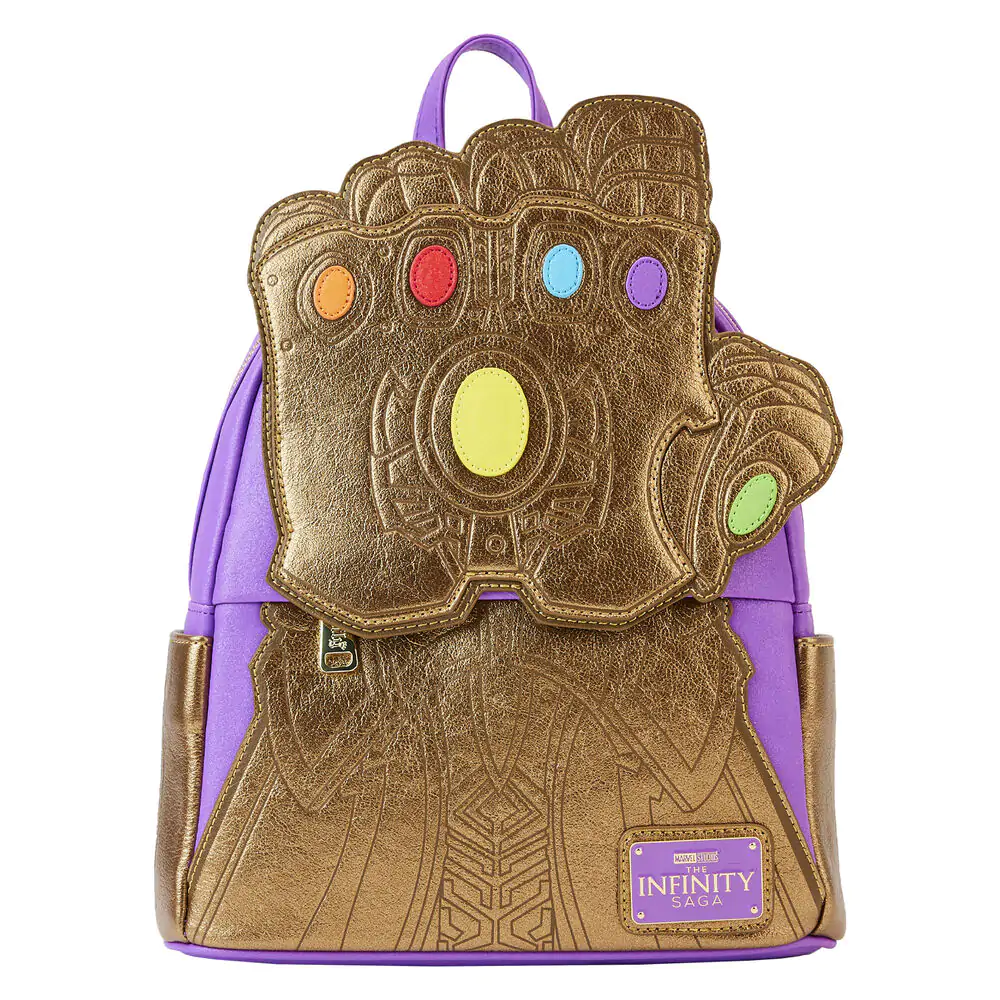 Loungefly Marvel Thanos Gauntlet rucsac 26cm poza produsului