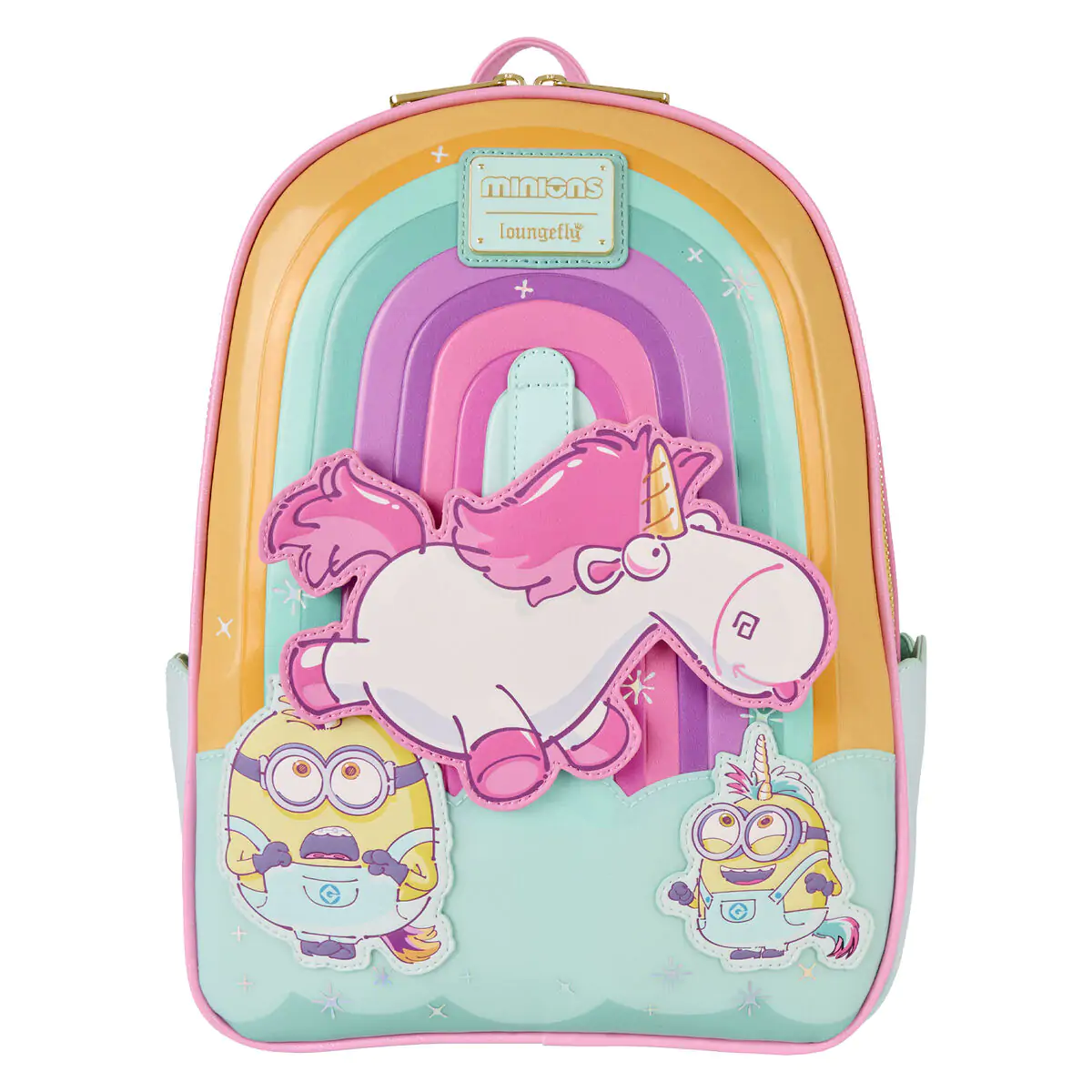 Loungefly Minions rucsac Unicorn Fluffy 30cm poza produsului