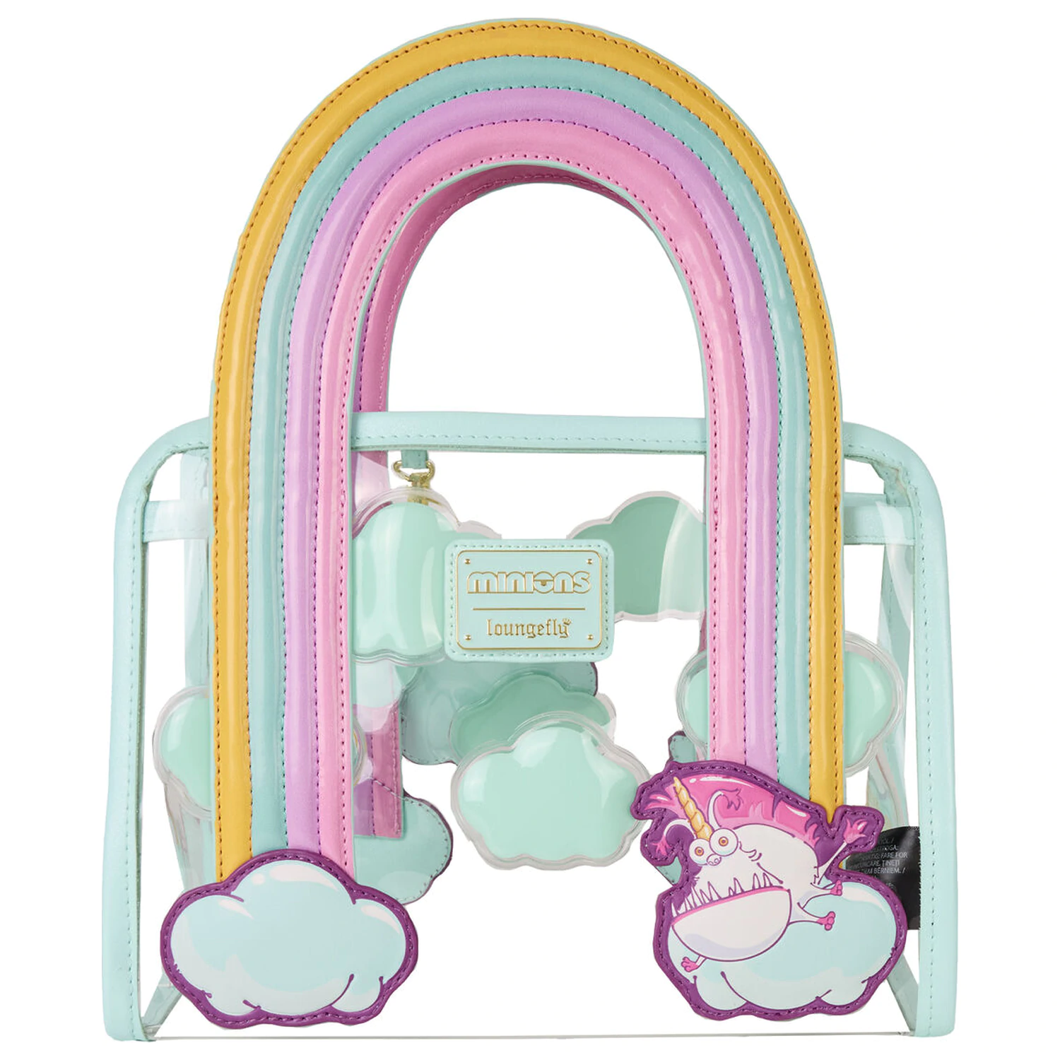 Loungefly Minions Fluffy Unicorn geantă de umăr poza produsului