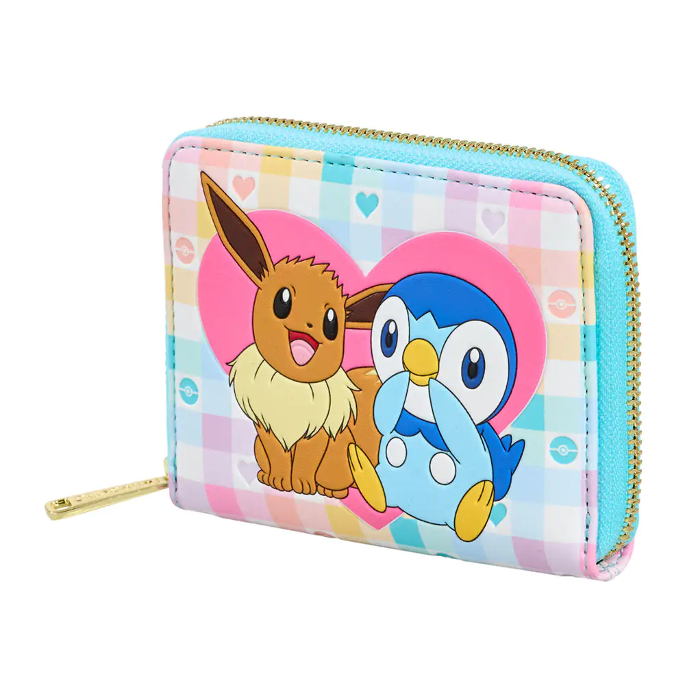 Pokemon Piplup and Eevee Friends portofel poza produsului