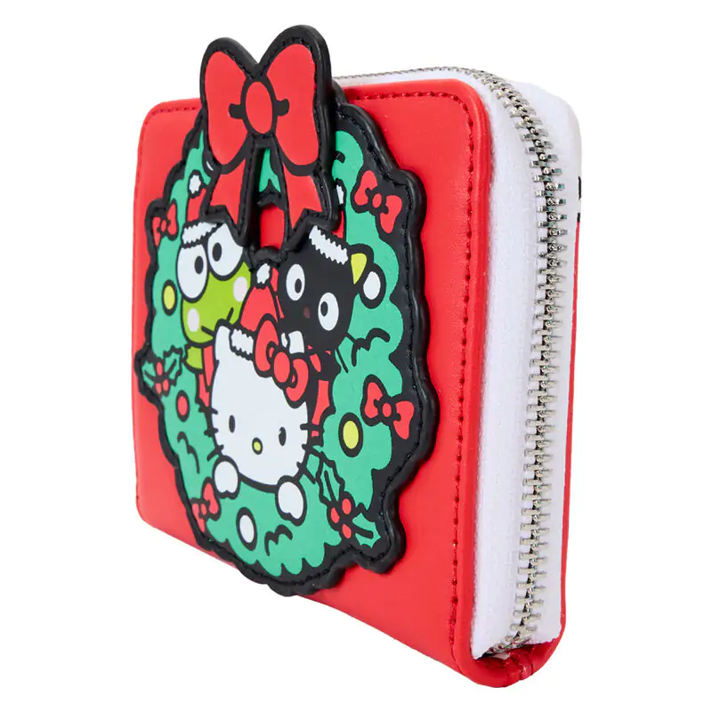 Loungefly Sanrio Hello Kitty portofel de Crăciun poza produsului