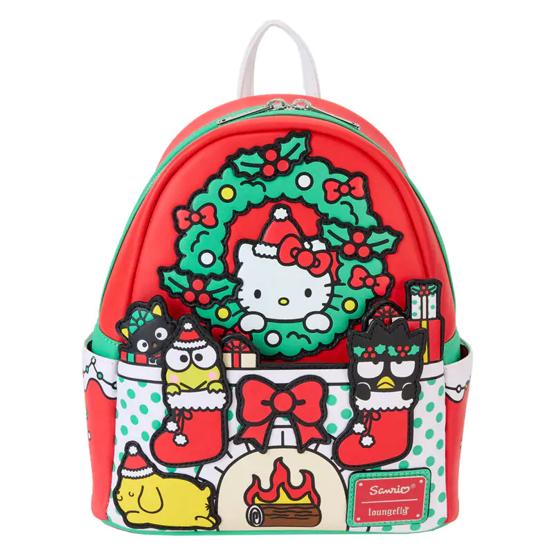 Rucsac Loungefly Sanrio Hello Kitty Christmas 26cm poza produsului