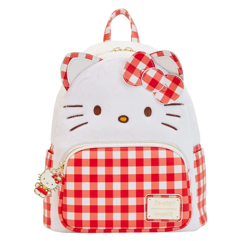 Rucsac Loungefly Sanrio Hello Kitty Gingham 26cm poza produsului