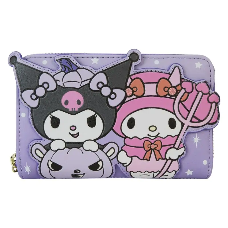 Loungefly Sanrio Kuromi portofel Pumpkin poza produsului