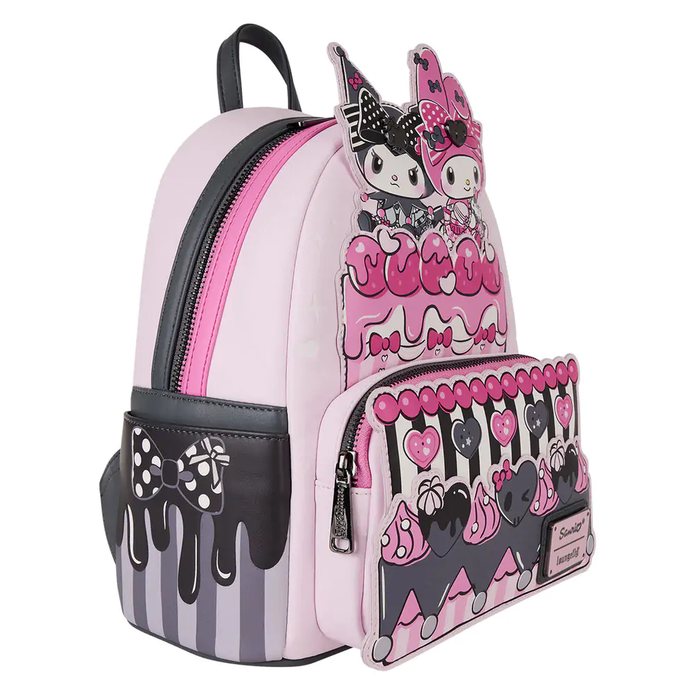 Loungefly Sanrio My Melody and Kuromi rucsac 26cm poza produsului