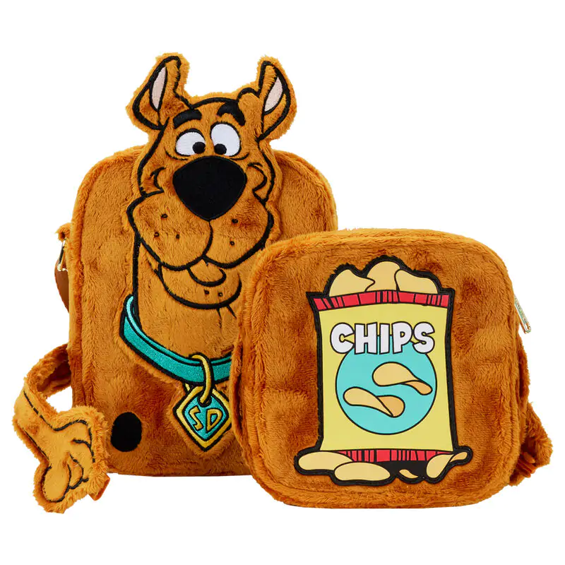 Loungefly Scooby-Doo Snacks geantă de umăr de pluș + coin bag poza produsului