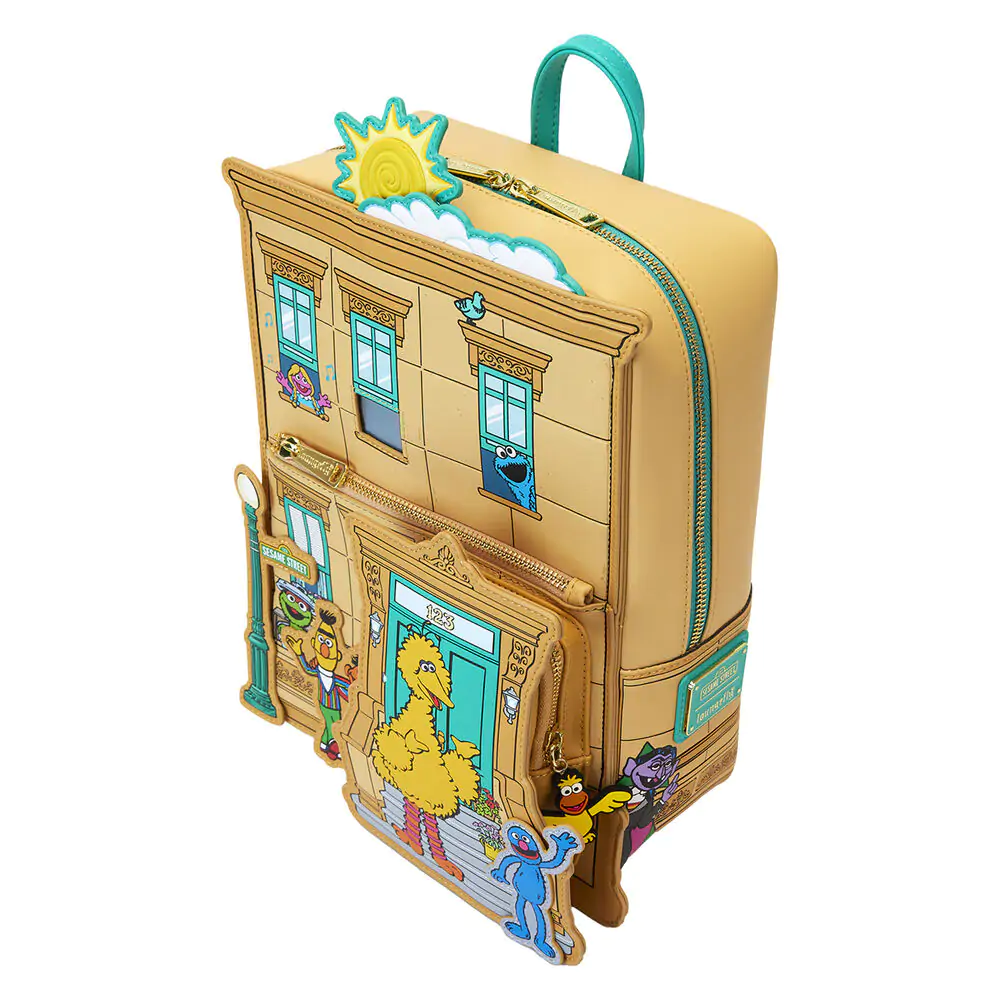 Rucsac Loungefly Sesame Street Corner 30cm poza produsului