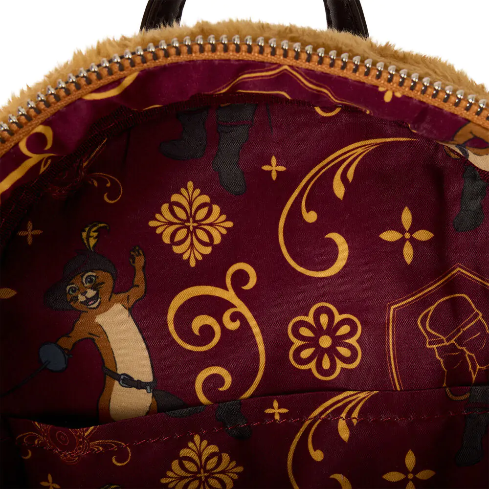 Loungefly Shrek Puss in Boots rucsac de pluș 26cm poza produsului