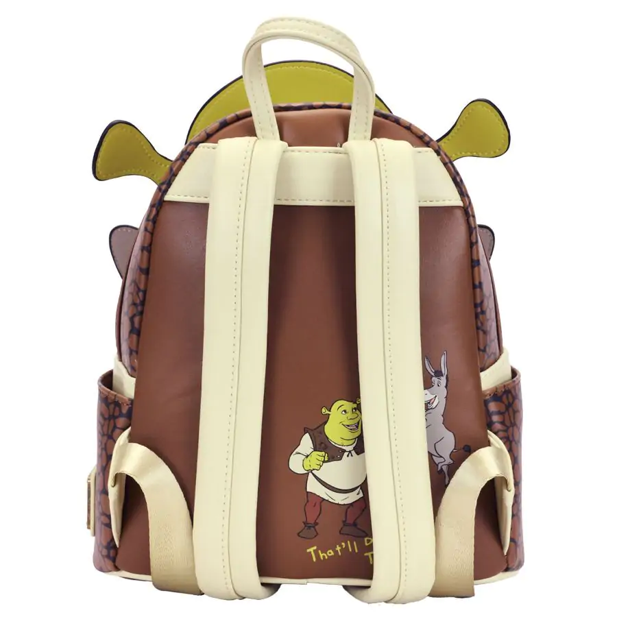 Loungefly Shrek - Rucsac Shrek & Donkey 31cm poza produsului