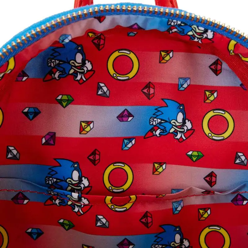 Loungefly Sonic the Hedgehog rucsac 26cm poza produsului