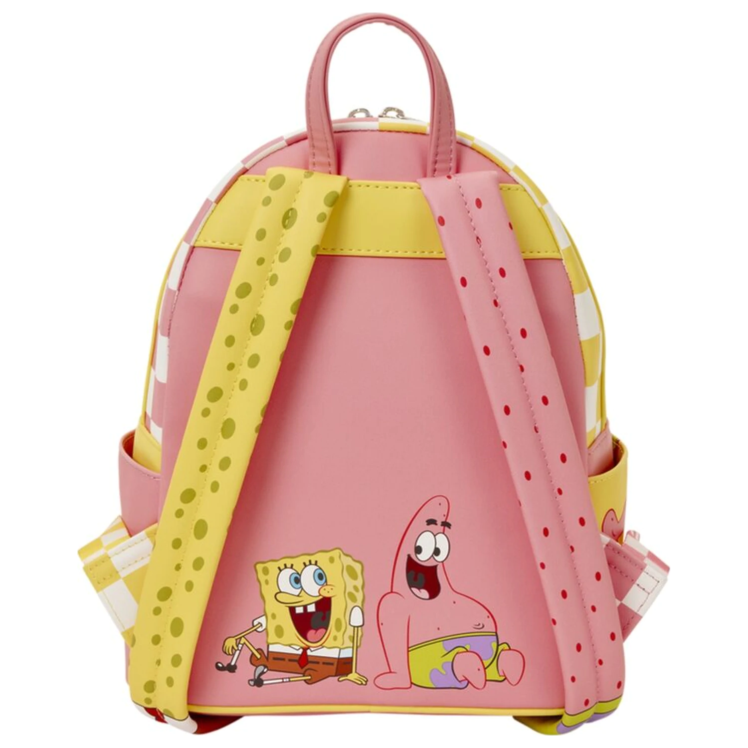 Loungefly SpongeBob SquarePants si Patrick Star rucsac cu carouri 26cm poza produsului