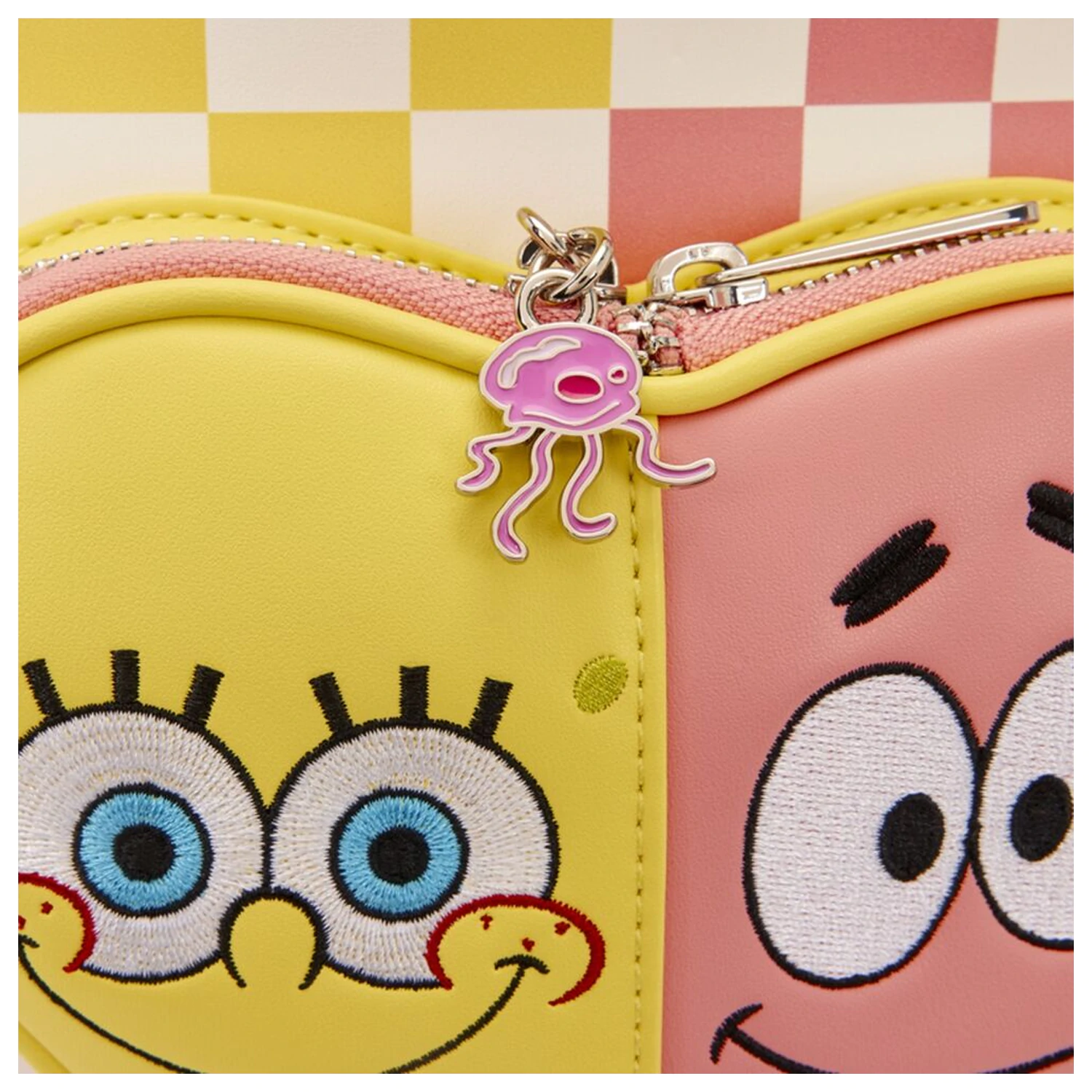 Loungefly SpongeBob SquarePants si Patrick Star rucsac cu carouri 26cm poza produsului