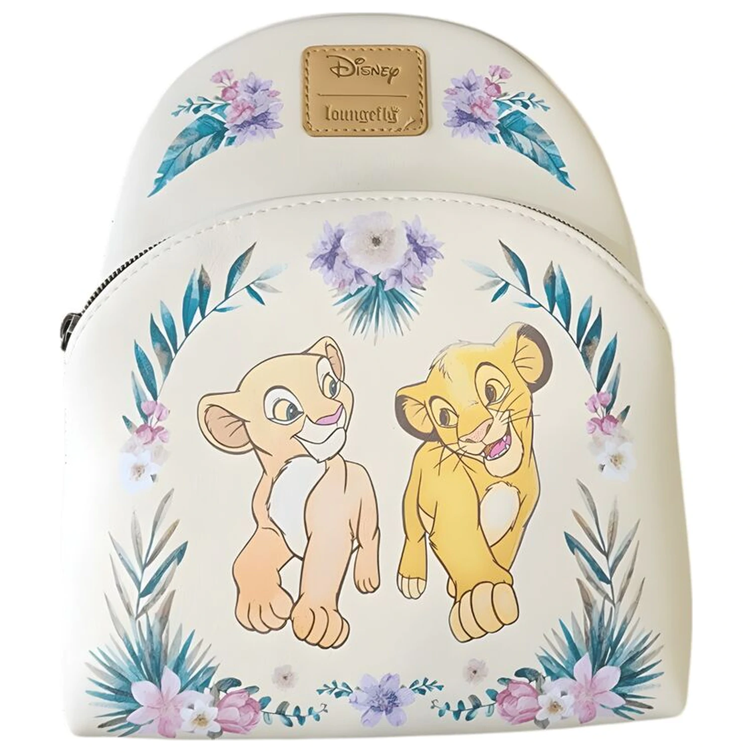 Loungefly Disney The Lion King Simba & Nala Floral rucsac 26cm poza produsului